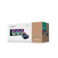 DeepCool LE360 V2 Processor Alles-in-één vloeistofkoeler 12 cm Zwart 1 stuk(s) - thumbnail