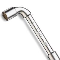 Beta Gebogen pijpsleutels, twaalfkant en zeskant verchroomd 937 10X10 - 009370010 - thumbnail