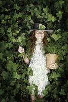 Elho green basics kweekpot 30 cm blad groen - thumbnail