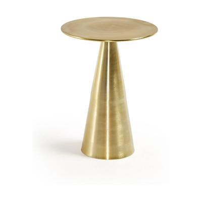 Kave Home Bijzettafel 'Rhet' 39cm, kleur goud Kave Home Bijzettafel 'Rhet' 39cm, kleur goud