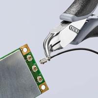 Knipex 35 42 115 ESD ESD Spitsbektang 45° gebogen 115 mm - thumbnail