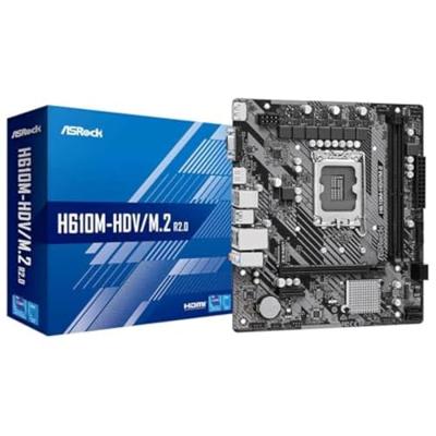 Moederbord ASRock 90-MXBJH0-A0UAYZ LGA 1700 INTEL H610
