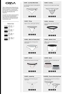 Tanga Cut4men Zwart L Tanga Cut4men Zwart L