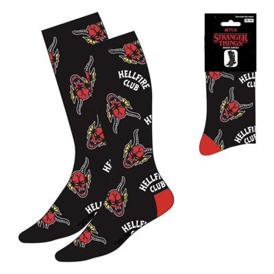Stranger Things Socks Hellfire Club AOP 38-45