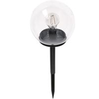 Vintage Solar Priklamp met sensor - Automatisch aan/uit - Warm wit licht - IP44 - 54 cm - thumbnail