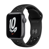 Apple Watch SE Nike Alu 40mm Spacegrey (Antraciet/zwart) iOS - thumbnail