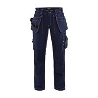Blåkläder Dames werkbroek 15451370 | Marineblauw | Maat 48 - 7330509500408 - thumbnail