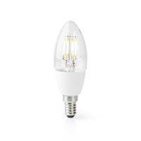 Wi-Fi Smart LED-Lamp | E14 | C37 | 5 W | 400 lm | Wit - thumbnail