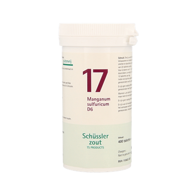 Manganum sulfuricum 17 D6 Schussler 400 Tabletten Manganum sulfuricum 17 D6 Schussler 400 Tabletten