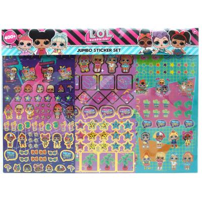 L.O.L. Surprise! stickerset meisjes papier 400 stuks