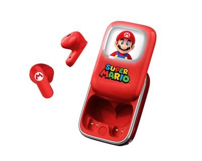 OTL Technologies Draadloze hoofdtelefoon Super Mario met verschuifbare laadbox en ledlicht
