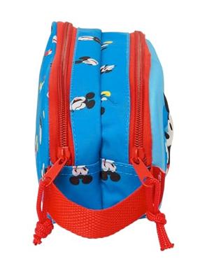 Pennenetui met 2 vakken Mickey Mouse Clubhouse Blauw 21 x 8 x 6 cm 3D Pennenetui met 2 vakken Mickey Mouse Clubhouse Blauw 21 x 8 x 6 cm 3D