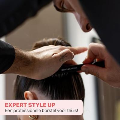 Olivia Garden Style-Up Folding Brush Mixed Boar & Nylon