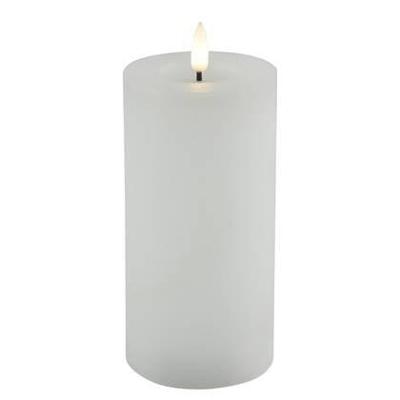 Ledkaars Lyon D7,5 H 15 cm wit Ledkaars Lyon D7,5 H 15 cm wit