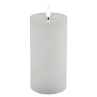 Ledkaars Lyon D7,5 H 15 cm wit - thumbnail