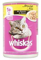WHISKAS BLIK ADULT BROKJES IN SAUS KIP - thumbnail