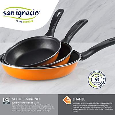 Pan San Ignacio Valencia Ø 30 cm Zwart Staal