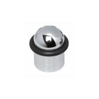 Deurstop met ring chroom - thumbnail
