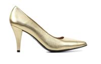 Unisa Tola leren pumps metallic goud - thumbnail