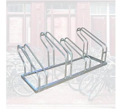 Fietsenrek BRASQ 4 fietsen BS400 zilver Fietsenrek BRASQ 4 fietsen BS400 zilver