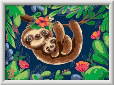 Ravensburger creart schilderen op nummer - schattige luiaards