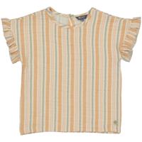 Quapi Meisjes blouse - Thalea - AOP Multi streep - thumbnail