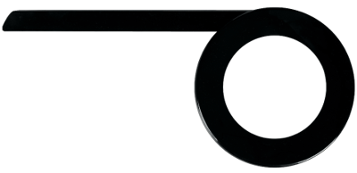 Kettingscherm Herrmans Slyde 42-44T closed - mat zwart