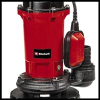 Einhell 4181550 Schmutzwasserpumpe GE-DP 900 Cut Dompelpomp voor vervuild water 16000 l/h 11.5 m - thumbnail