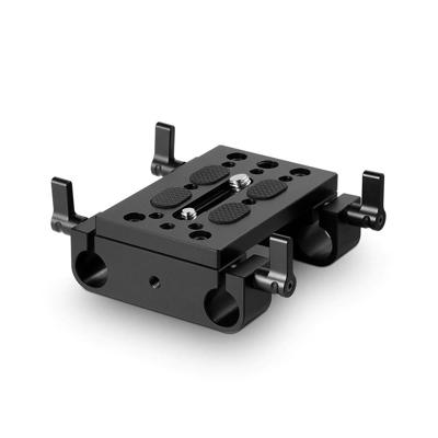 SmallRig 1775 Mounting Plate with 15mm Rod Clamps