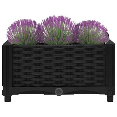 VidaXL Plantenbak verhoogd 40x40x23 cm polypropyleen