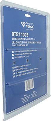 Brilliant Tools BT511025 Set sierstrips, 6-delig