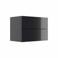 Ladekast Moon Hoogglans Grafiet - thumbnail