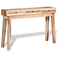 VidaXL Wandtafel massief gerecycled hout - thumbnail