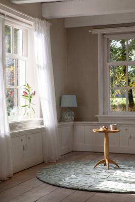 Laura Ashley - Cleavers-Duck Egg 80907 - 140x200 cm Vloerkleed