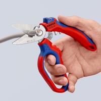 Knipex Elektriciens-/ambachtsschaar | lengte 160 mm meercomponenten-mantels | 1 stuk - 95 05 20 SB - 95 05 20 SB - thumbnail
