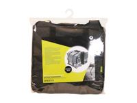 Dresco dubbele fietstas transporter 50 liter bisonyl zwart - thumbnail