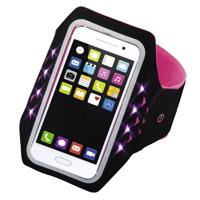 Hama Sport-armband Running Voor Smartphones Maat XXL Met Led Pink - thumbnail