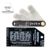 MusicNomad MN614 Truss Rod Gauge & String Action Gauge Bundle precisiemeters snaarhoogte en truss rod - met pick - thumbnail