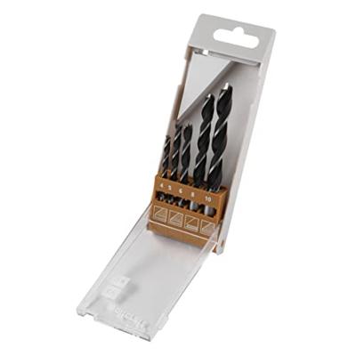 Wolfcraft 8458000 Hout-spiraalboorset 5-delig 4 mm, 5 mm, 6 mm, 8 mm, 10 mm Cilinderschacht 1 set(s)