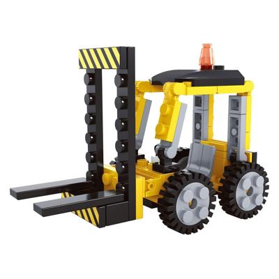 Lobbes Bouwset constructie heftruck - 74dlg.