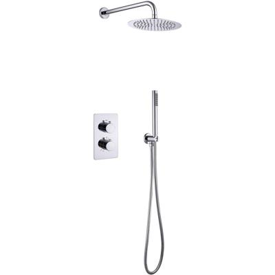 Thermostatische Inbouw Regendoucheset 25 cm Chroom - Luxe Doucheoplossing