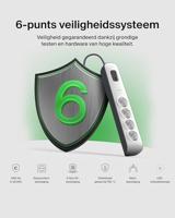 Belkin Spanningsbeveiliger met 4 stopcontacten en een voedingskabel van 2 m stekkerdoos - thumbnail