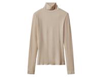 esmara Geribde dames coltrui (Beige, M (40/42)) - thumbnail