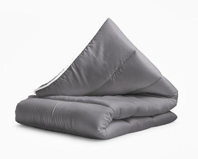 Sleeptime Dekbed zonder Overtrek - Antraciet - Tweepersoons - 200 x 200 - Wasbaar Dekbed - Geschikt voor Alle Seizoenen - Hoesloos Dekbed