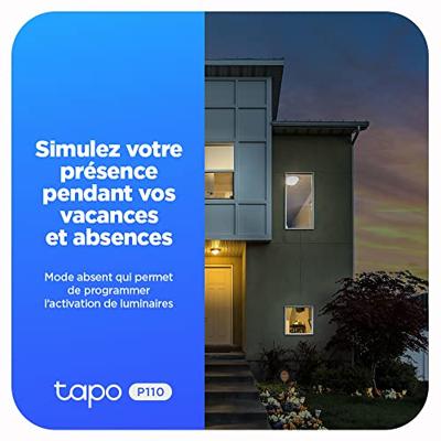 TP-Link Tapo P110 (2-pack) Mini smart wifi-stopcontact schakel stekkerdoos