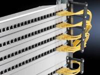 Rittal 7111.214 19 inch Kabelgeleiding voor patchkast 1 HE Zwart - thumbnail