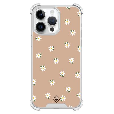 iPhone 14 Pro Max shockproof hoesje - Sweet daisies