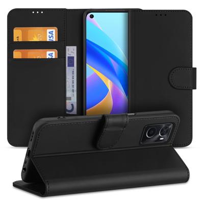 Book Case Telefoonhoesje voor de OPPO A96 | A76 Zwart met Pasjeshouder Book Case Telefoonhoesje voor de OPPO A96 | A76 Zwart met Pasjeshouder