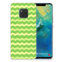 Huawei Mate 20 Pro | TPU bumper | Waves Green - thumbnail