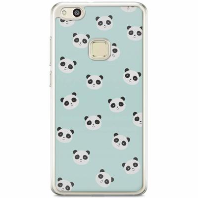 Huawei P10 Lite siliconen hoesje - Panda print